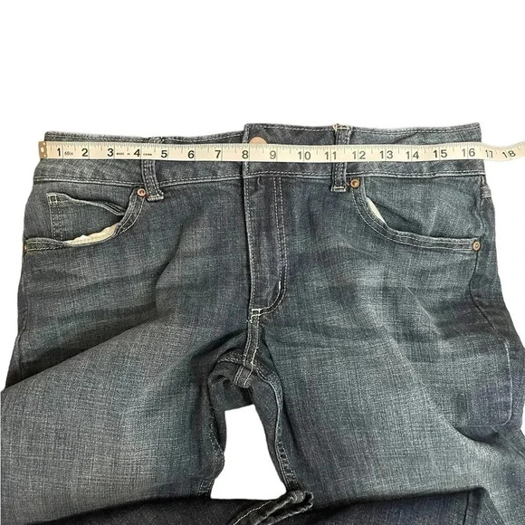 Wrangler Bootcut Stretch Dark Wash Mid Rise Western Denim Jeans 09MWZDO size 13 - Picture 7 of 11